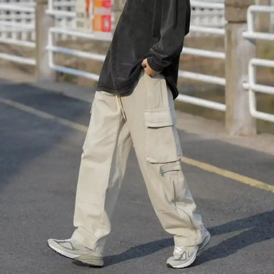 Trendy Comfortable Solid Color Men's Pants - Spring