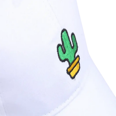 Cactus Embroidery Baseball Cap - Couple's Outdoor Dad Hat